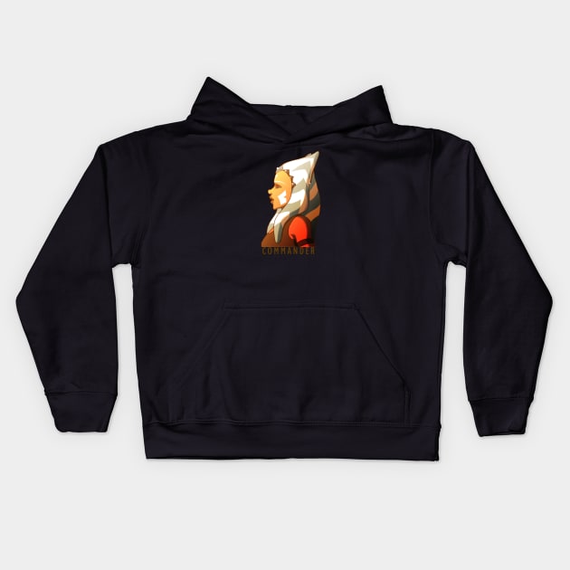 Commander Snips Kids Hoodie by quietduna